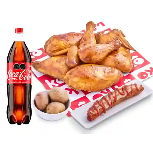 Combo Asado Madurito Papas + Gaseosa 1