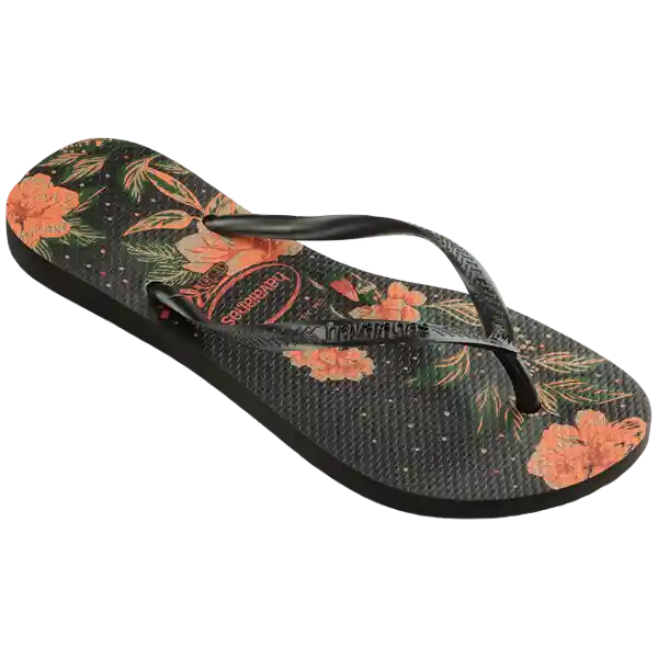 Sandalias Organic Negro/Oscuro Ceniza T. 38 4132823 Havaianas