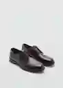 Zapato Paris Marrón Talla 41 Hombre Mango