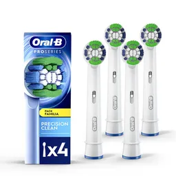 Oral-B Precision Clean Cabezal Redondo de Repuesto para Cepillo Eléctrico 4 Unidades