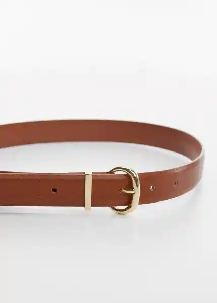 Cinturón Mestuds Marrón Talla L Mujer Mango