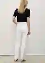 Jean Matilda Blanco Talla 38 Mujer Mango