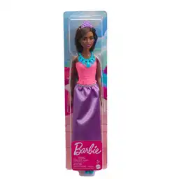 Barbie Muñeca Princesa Castaña HGR00