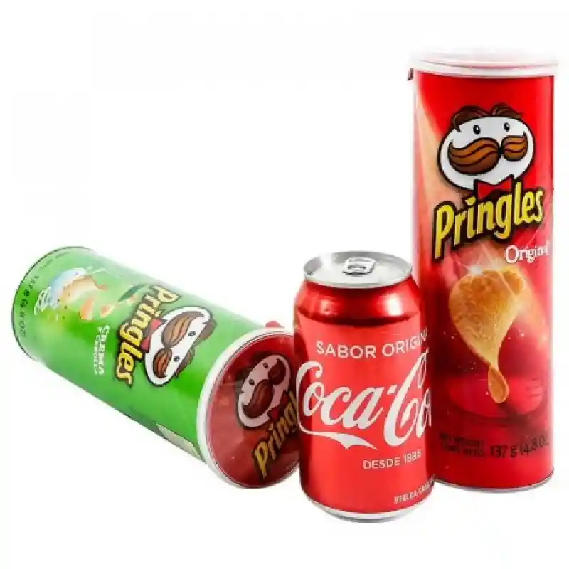 Pringles Of 2 Gts Coca Cola