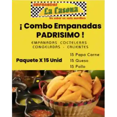 Combo 15 Empanadas Padrisimo