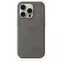 iPhone Case 16 Pro Silicone With Magsafe Stone Gray