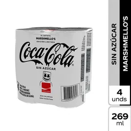 Coca-Cola Marshmello's Pack de Gaseosa Sin Azúcar