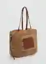 Bolso G Sifnos Cuero Talla 99 Mujer Mango