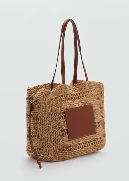 Bolso G Sifnos Cuero Talla 99 Mujer Mango