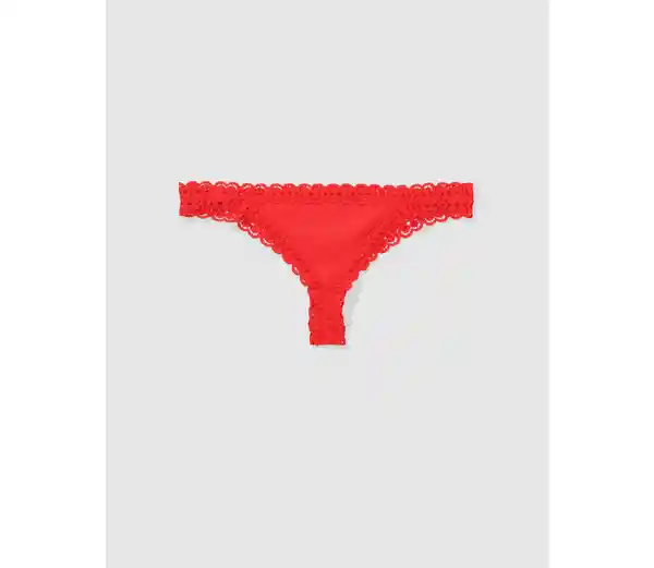 Panti Hilo Aerie Rojo Talla Medium American Eagle