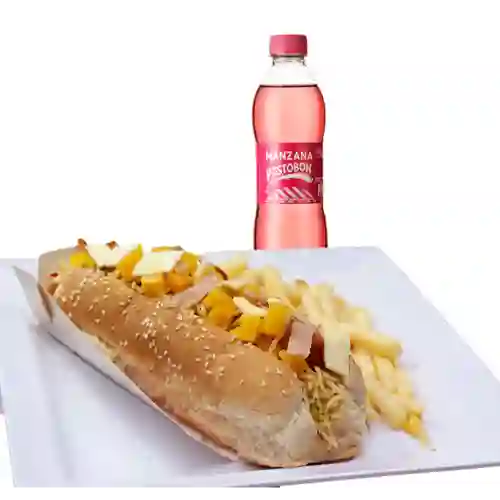 Combo Perro + Papas + Gaseosa