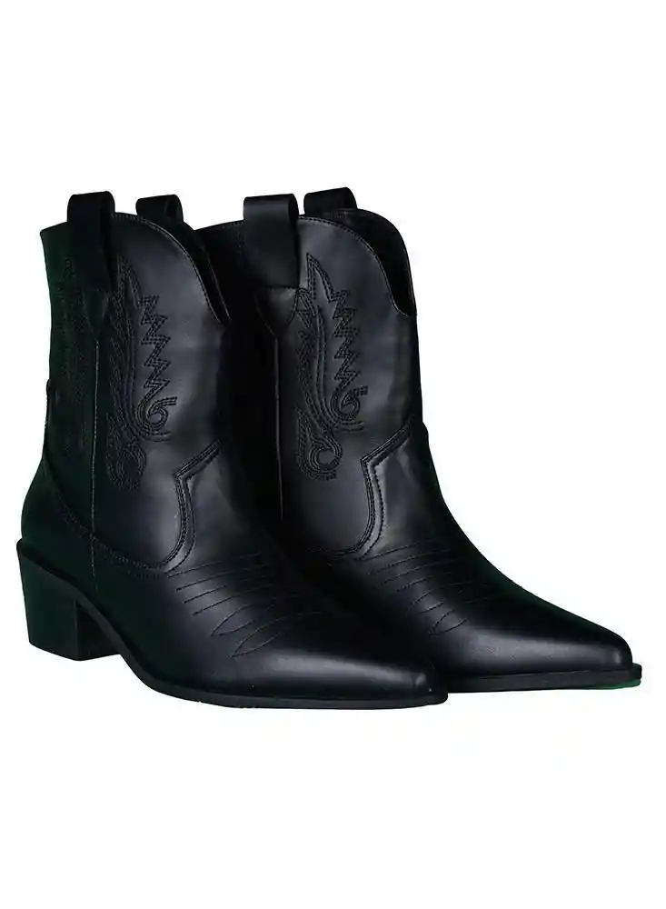 Botin Texano 35 - Negro