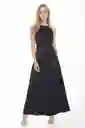 Vestido Kamill Color Negro Talla XL Ragged