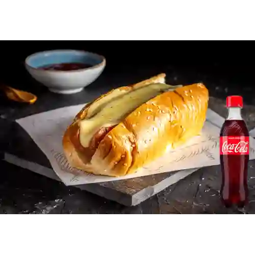Combo Perro Sencillo + Coca-Cola Sabor Original 400ml