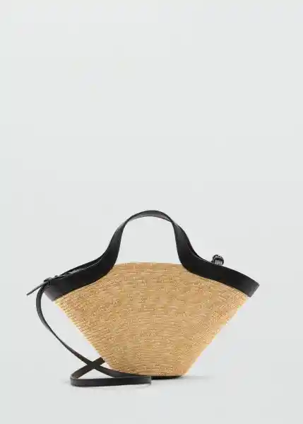 Bolso P Mila Negro Talla 99 Mujer Mango