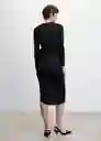 Vestido Amazing Negro Talla M Mujer Mango