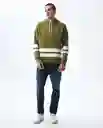 Buso Hombre Verde Talla M 881G002_VER180527 Americanino