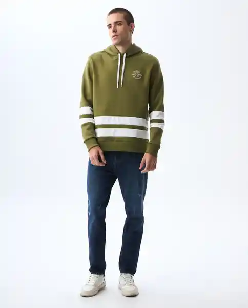 Buso Hombre Verde Talla M 881G002_VER180527 Americanino