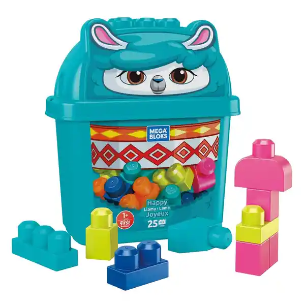 Mega Bloks Juguete de Construcción Preschool Llama Feliz