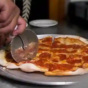 Pizza con chorizo español