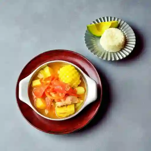 Sancocho de Pollo Pierna y Pernil