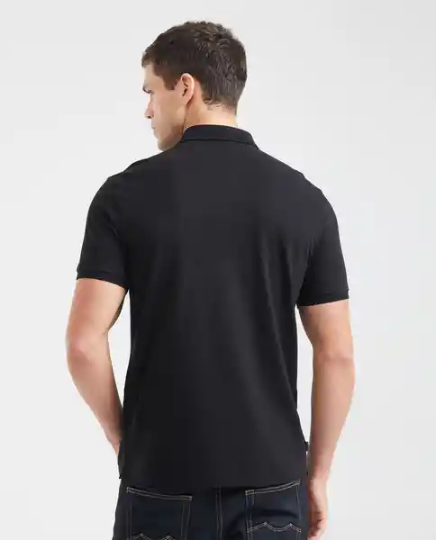 Camiseta Polo Knob Negro Sombrío Ultra Oscuro M Chevignon