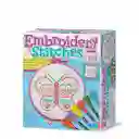 4M Embroidery Stitches Kit Puntadas de Bordado