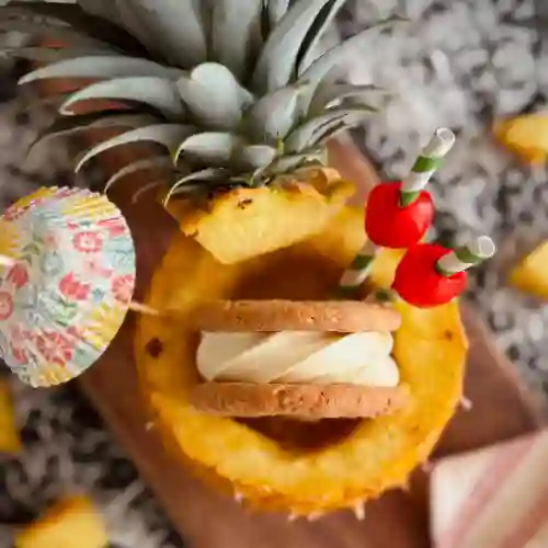 Ice Cream Sandwich Piña Colada