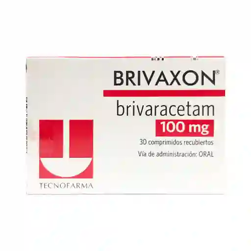Brivaxon Anticonvulsivo (100 mg) Comprimidos Recubiertos