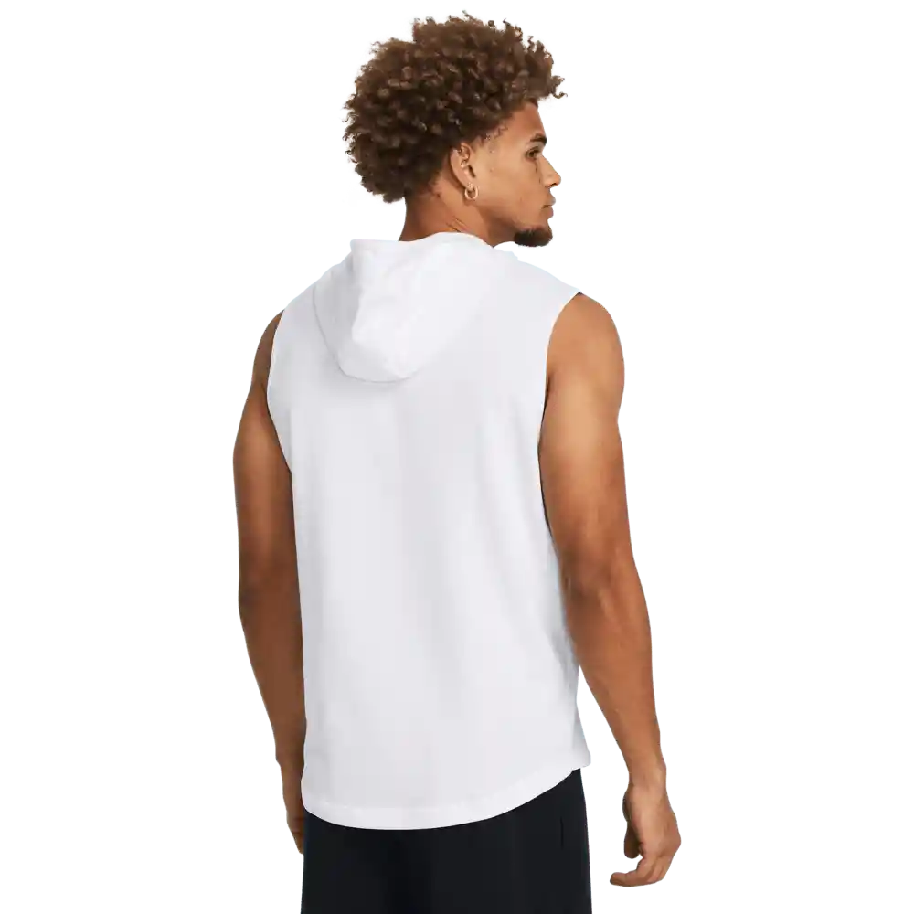 Under Armour Camiseta Pjt Q2 Payoff Flce hd Hombre Blanco LG