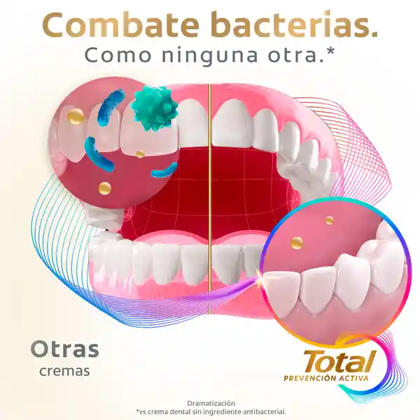 Crema Dental Colgate Total 12 Anti Sarro 75 mL x 3