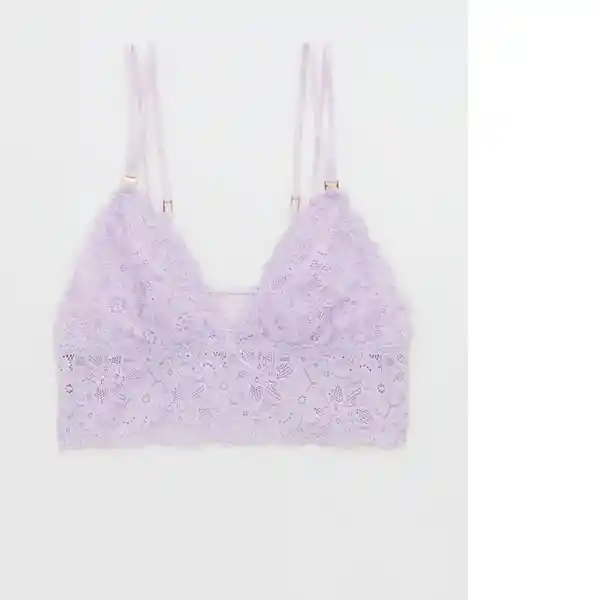 Bralette Morado Talla: Medium American Eagle