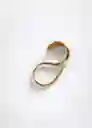 Anillo Diana Oro Talla M Mujer Mango