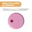 Vaso de Acero Serie Chicas Súper Poderosas Rosa 900 mL Miniso