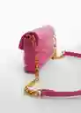 Bolso P Rain Fucsia Talla 99 Mujer Mango