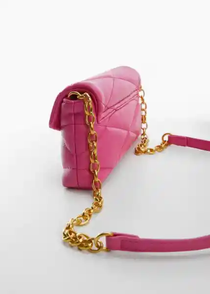 Bolso P Rain Fucsia Talla 99 Mujer Mango