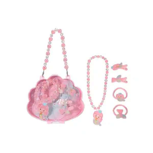 Set Infantil de Collar y Accesorios Bajo el Mar Serie Miniso