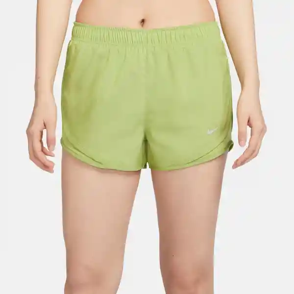 Nike Short Tempo Para Mujer Verde Talla M