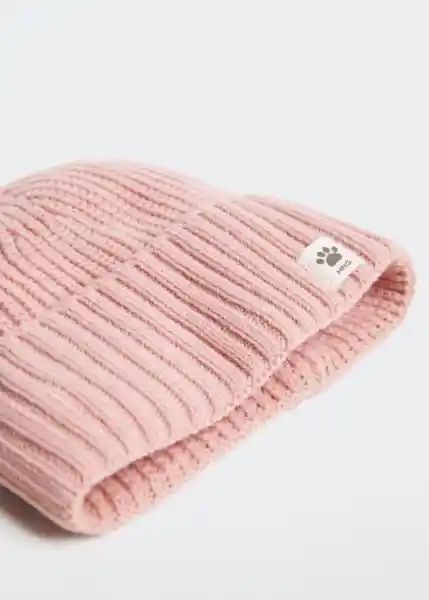 Gorro Victorih Rosa Pastel Talla 21 Teen Niñas Mango