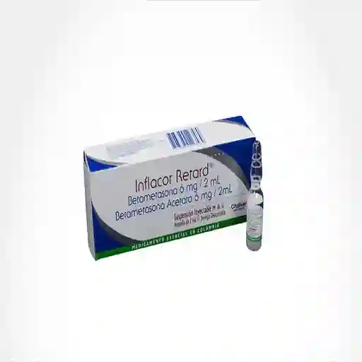 Inflacor Retard Solución Inyectable (6 mg / 6 mg)