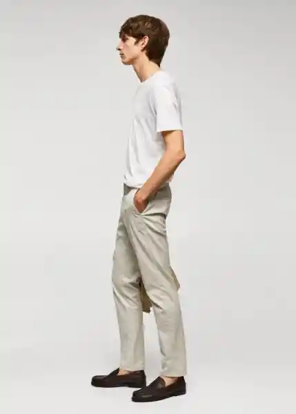 Pantalón Barna Arena Talla 46 Hombre Mango