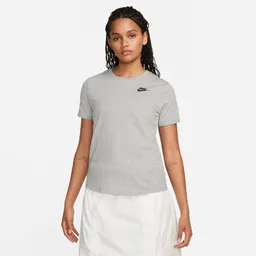 Nike Camiseta Nstee Club Mujer Gris M