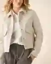 Chaqueta Gris Puro Claro Talla L 422G206 Esprit