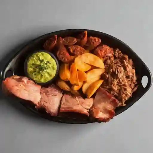 Picada con Costilla Ahumada
