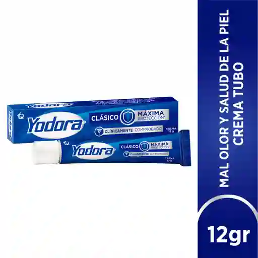 Yodora Desodorante Crema Tubo 12 g