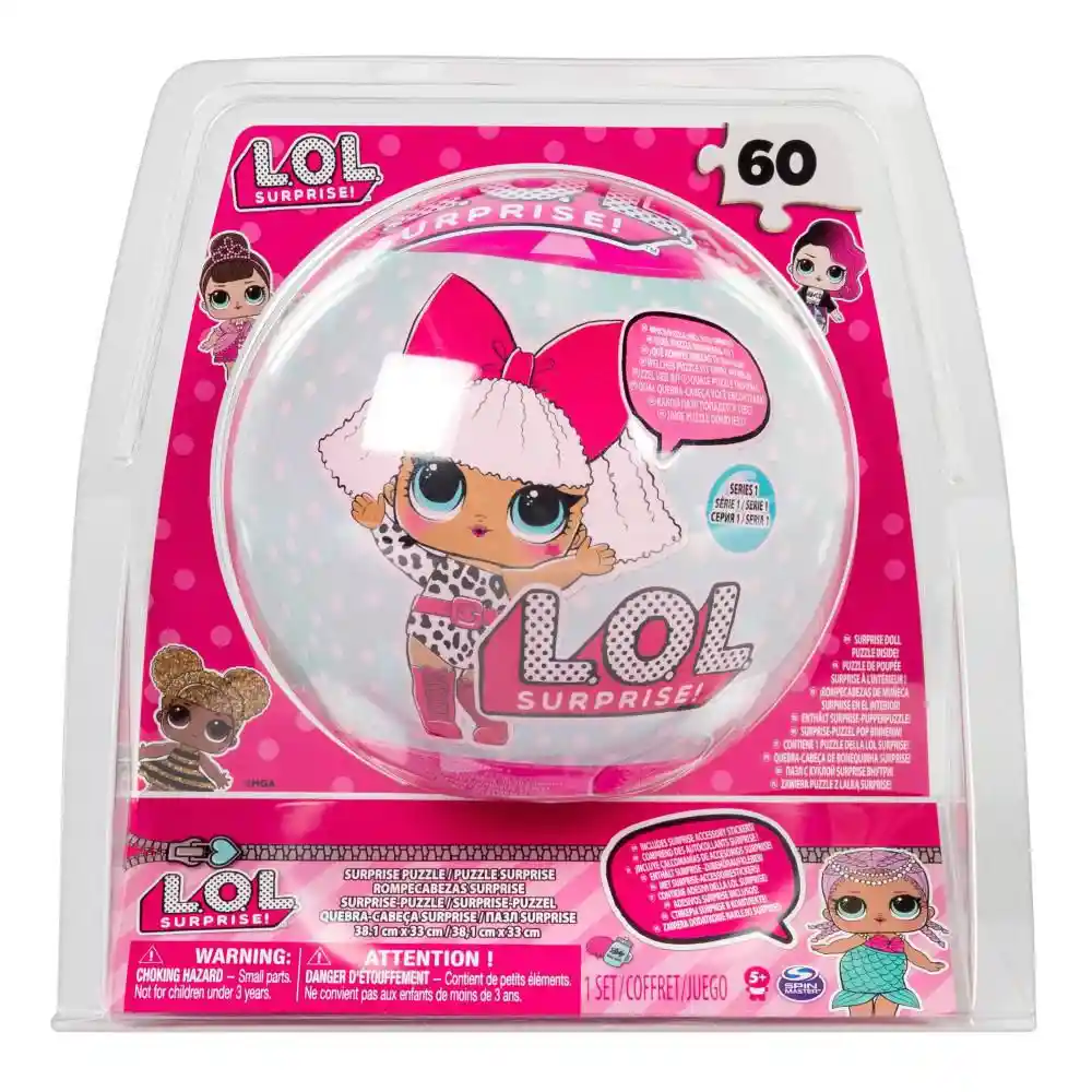 L.O.L. Surprise! Juego de Mesa Rompecabezas Muñeca Sor