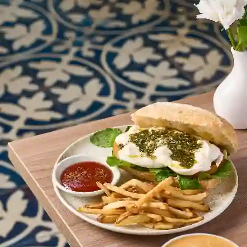 Sándwich de Burrata