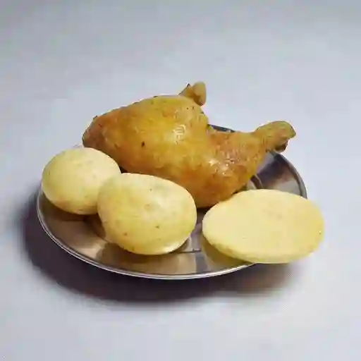 1/4 Pollo Dorado