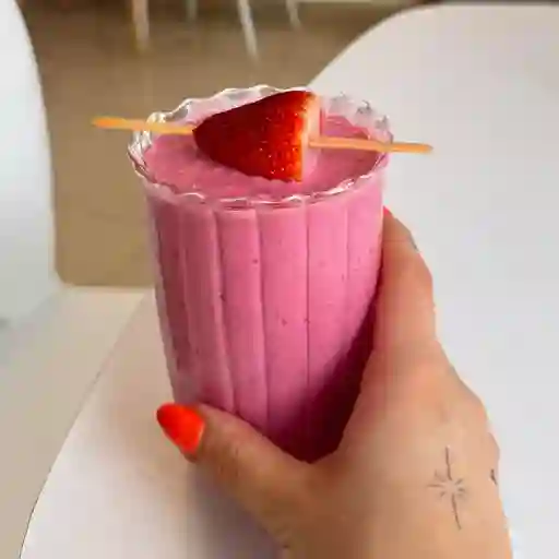 Smoothie berry sunset