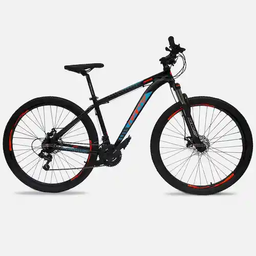 Gw Bicicleta Zebra Rin29 Integradas Negro Naranja Azul L